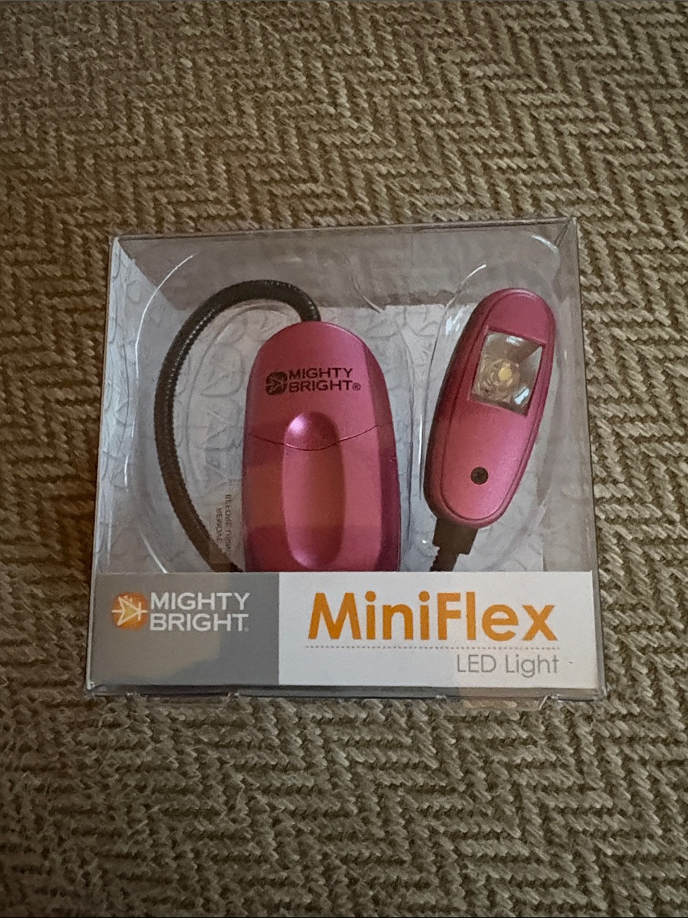 MiniFlex LED Reading Light — Pink